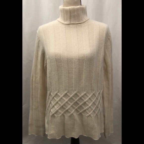 Ann Taylor Loft Turtleneck Sweater Wool Angora XL - Picture 9 of 9